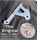  black Anodized   Razor Mx350 Disc Brake Adapter