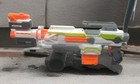Nerf Gun N-strike Elite Modulus Ecs-10 White Auto 12 Magazine Dart Gun Blaster