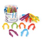 Learning Resources Easy Grip Pencil Grips  Assorted Colors  12 Count Ages 2  New