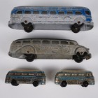 Vtg Greyhound Bus Lot Of 11 Buses - Tootsietoy  Buddy L  Road Champs  Avon  Etc 
