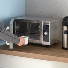 Stainless Steel Commercial Microwave With Dial Controls Electric Restaurant 120v