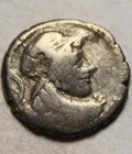 Rare Ancient Roman Silver Coin Cornelia Lentulus Clodianus Denarius 88 mars biga