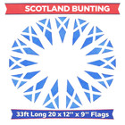 3 Pack Scotland Sky Blue 20 Xl Flags Rugby Bunting Speedy Delivery