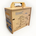 Diggin Box Set Airplanes  Wooden Toy Box Portable Player   Rainbow Blocks Nwot