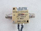 Mini-circuits Coaxial Low Noise Amplifier Zfl-500ln  0 1-500mhz Bnc