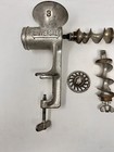 Vintage Universal Cast Iron Meat Grinder  3 Hunting Camping Cooking Made In Usa