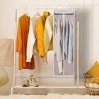 Storage Maniac 2-pack Hanging Garment Bag Zipper Cover With Sealed Clear Wind   
