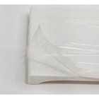 Kohler 5451-s33 Solid expressions Solid Surface Material Side Splash - White