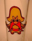 Yosemite Sam 1973 Looney Tunes Pepsi Collector Series Glass Promo Glass