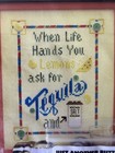 The Sunflower Seed Cross Stitch Chart   Buttons Tequila   Salt 18 Count Nip