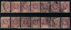 Northern Nigeria - 27 Stamps   24  Scott  12   3  Scott  21 -  Used