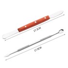 Sculpting Tool Wax Carvers Stainless Steel Carving Wood Clay Taxidermy Tool P6k4