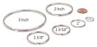 Split Key Rings 15mm 25mm 35mm Key Chain Ring - 10 25 50 100 1000 - 1  2  3 