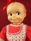 Large 24  Vintage Rose O neill Cameo Kewpie Doll String Jointed Painted Eyes