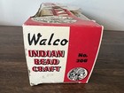 Vtg   306 Walco Toy Co  Indian Bead Craft Loom Kit In Box 1935 Era Jewelry