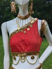 Vintage 1960   s Fredericks Of Hollywood   belly Dancing Dress Costume W Coin Trim