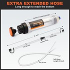 200cc Fluid Extractor Filling Syringe Transfer Liquid Pump Oil Extraction Auto