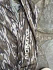 Nomad Lightweight Camo Hooded Sweatshirt Internal Mock Neck Hunting Size Large
