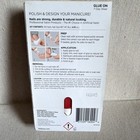 Kiss Active Oval Medium Clear Full Cover Nail Tips Abs Plastic Natural 100ps13