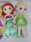 Disney Store Animators Collection Princess Toddler Plush Doll Set