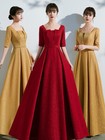 New Evening Party Ball Gown Prom Bridesmaid Show Chorus Slim Formal Long Dress