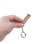 120db Loud Emergency Survival Sos Whistle Camping Hiking Keychain Outdoor New