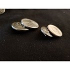 Rare Ralph Lauren Polo Pewter Antique Silver 20mm   15mm Lot Set Blazer Buttons 