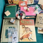 Large 2  Pound Lot Of Vintage Mixed Media Junk Journaling Supplies Scrapbooking