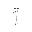 Medline Guardian Forearm Crutches 5 Ft To 6 Ft 2  H Adult G05161