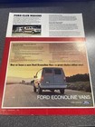 Ford 1981 Econoline E-100 E-150 E-250 E-350 Van Dealer Sales Brochure Nice