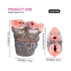 Double Channel Camels Monster Male Masturbator  Realistic Animal Anus Vaginal   