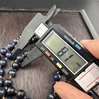 Old Antique Natural Lapis Lazuli Stone Beadednecklace Rare