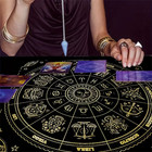 Tarot Divination Altar Cloth 12 Constellations Zodiac Symbols 29 53 X 29 53