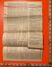 1942 Thanksgiving Wwii Newspaper Map Fighting Sons Of St Louis War Poem Pin