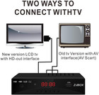 Digital Tv Converter Box  Atsc Tv Tuner -  For Analog Hdtv Live 1080p With Recor