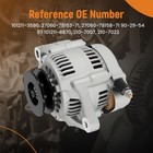 50a Alternator For Toyota Lift Truck 7fgu15 7fgu18 7fgu20 4y 5k 27060-78153-71