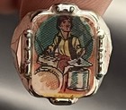Vintage 1960s Monkees Flicker Flasher Ring Micky