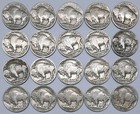 Half Roll Of 20 Full Date Buffalo Nickels 