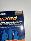 Thermacell Original Heated Insoles Size Medium  no Remote  Wireless Open Box 