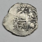 1689 Dated Cob 2 Reales Potosi Bolivia Choice Au Lovely High Grade  k149