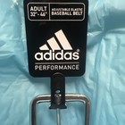 Adidas Adult  Elastic Baseball Belt Adult Sz  32 -46  Royal Blue