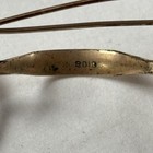 Antique 1 20 10k Gold Filled Oval Wire Rim Eyeglasses Cable Temples W Case