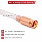 Deluxe Siphon Hose Pump Self Priming Jiggler Shaker Transfer Fuel Water Oil Gas
