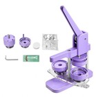 32mm  1 25inch Button Press Machine Badges Pins Maker Diy Kit 100pcs Supplies