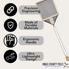 Set Of 5 Old-fashioned Fly Swatter Wire Frame With Wooden Handle Strong Mesh