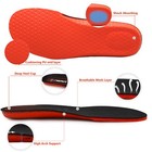 Arch Support Insoles For Men Gel Sport Shoe Inserts For Sneakers Work Boots