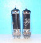 35c5 Aa5 Zenith Radio Audio Amplifier Vintage Vacuum Tubes 2 Valves Tested 35c5