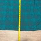 Alaska Airlines First Class Amenity Filson Blue Plaid Throw Blanket 37  X 52 