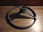Vintage Green Mercury Quicksilver Ride Guide Marine Boat Steering Wheel
