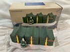Christmas Village Lighted Resident Camp Tents Woriginal Box   Boy Scouts     2015